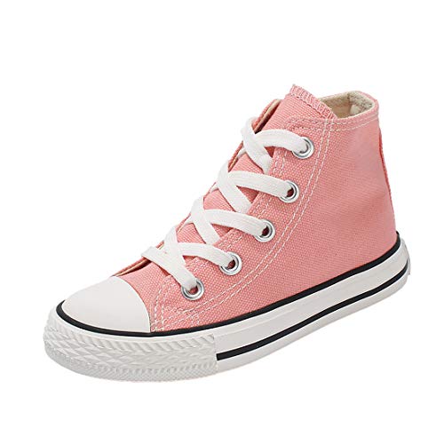 Cool&D Kinder Canvas Sneaker Segeltuchschuhe Unisex Leinwand Sportlich Schuhe High-Top Sportschuhe EU 20 bis 34.5 Schwarz Beige Cool&D Kinder Canvas Sneaker Segeltuchschuhe Unisex Leinwand Sportlich Schuhe High-Top Sportschuhe EU 20 bis 34.5 Schwarz Beige von Cool&D