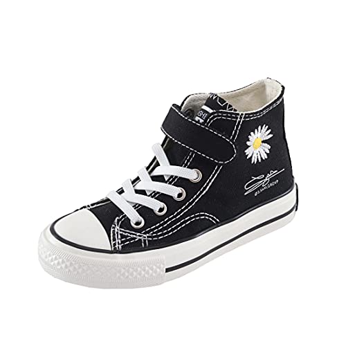 Cool&D Kinder Canvas Sneaker Segeltuchschuhe Unisex Leinwand Sportlich Schuhe High-Top Sportschuhe von Cool&D