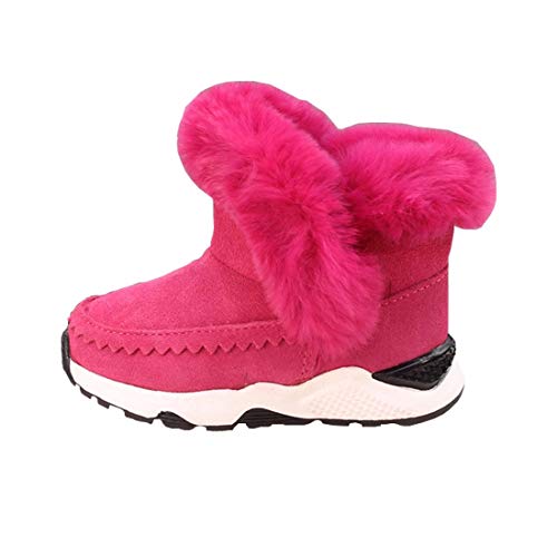 Cool&D Mädchen Jungen Kleinkind Schneestiefel Stiefel Booties Winterstiefel Winterschuhe Warm Gefüttert Stiefel von Cool&D