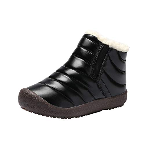 Cool&D Mädchen Jungen Kleinkind Schneestiefel Stiefel Booties Winterstiefel Winterschuhe Warm Gefüttert Stiefel von Cool&D