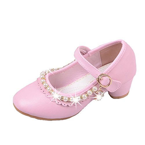 Cool&D Mädchen Sandalen Frozen Schuhe Prinzessin Sandalen Absatz-Schuhe Oxford Sohlen Sandalette von Cool&D