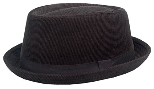 Cool4 CORD PORK PIE HUT VINTAGE SKA Porkpie Hat Rocky Breaking Bad Hackman Cap PP06 (59) von Cool4