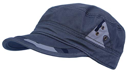 Cool4 Camouflage Army Cap Dunkeloliv Kadettenkappe Militarycap Armycap Mütze Schirmmütze SAC16 von Cool4