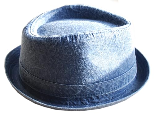 Cool4 Jeans Stonewashed BLAU Pork Pie Hut Vintage SKA Rocky Breaking Bad PP11 (57) von Cool4