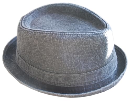 Cool4 Jeans Stonewashed SCHWARZ Pork Pie Hut Vintage SKA Rocky Breaking Bad PP13 (60) von Cool4