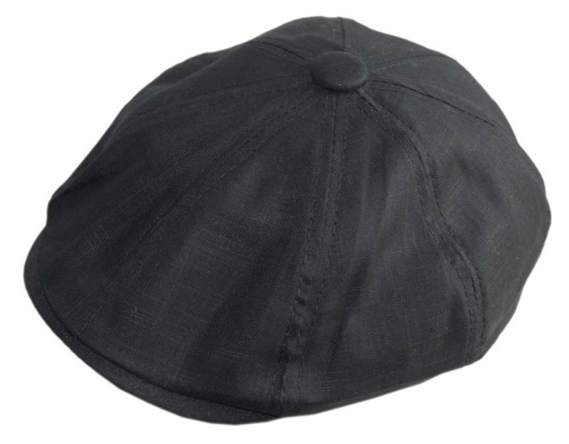 Cool4 Schiebermütze Leinen Sommer Flat Cap Herren Sommermütze Leinen UV-Schutz von Cool4