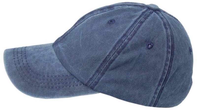 Cool4 Baseball Cap Basecap aus 100% Baumwolle – verstellbare Jeans-Cap im Washed-Look Unisex, modisch von Cool4