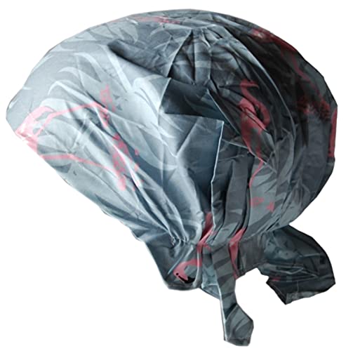 Cool4 Sommer Kopftuch Strand Bandana Meer Beanie Sonne Sonnenschutz Mütze Chemo Cap A04 (Mint Grau mit rosa Flamingos) von Cool4