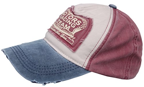 Cool4 VINTAGE 6-PANEL BASECAP Rot-Blau-Creme Baseball Cap Schirm Kappe Mütze SBC23 Cool4 VINTAGE 6-PANEL BASECAP Rot-Blau-Creme Baseball Cap Schirm Kappe Mütze SBC23 von Cool4