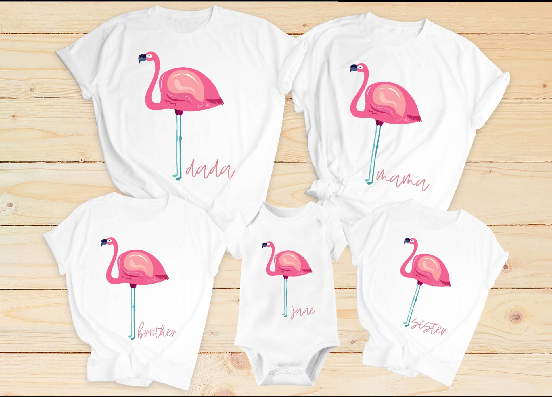 Flamingo Geburtstagsshirt, Familie Shirts, Geburtstagsmädchen Shirt, Erstes Geburtstag Outfit, Baby Mädchen Geburtstag von CoolCatComp