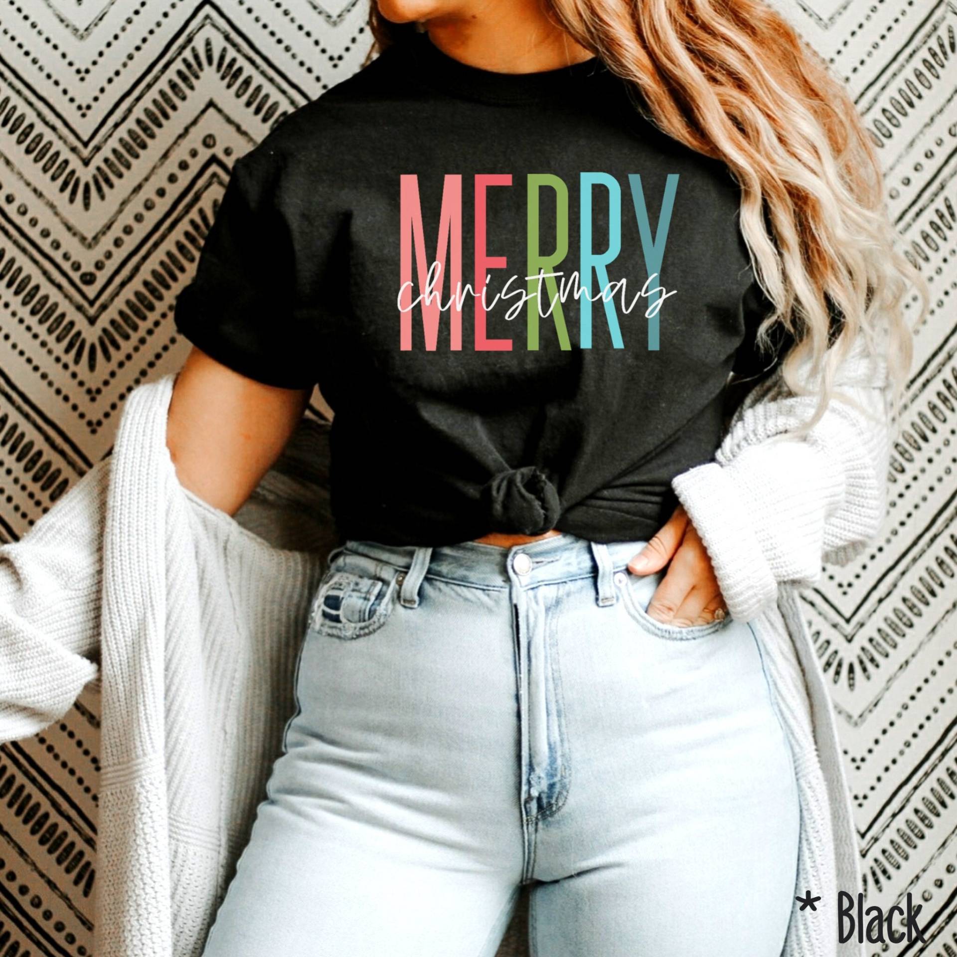 Merry Christmas Shirt, Weihnachtsshirt Für Frauen, Weihnachten Tshirt, Shirts Weihnachten, Süße Shirts, Geschenk von CoolCatComp