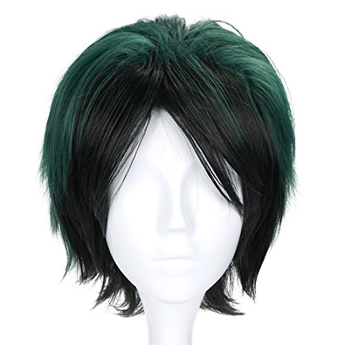 CoolChange Cosplay Perücke von Izuku Midoriya | Deku Wig für My Hero Academia Fans von CoolChange