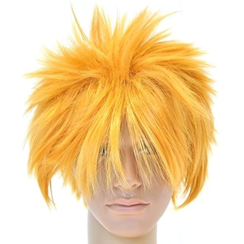 CoolChange Uzumaki Cosplay Perücke für Fans | Gelb, für ür Erwachsene von CoolChange