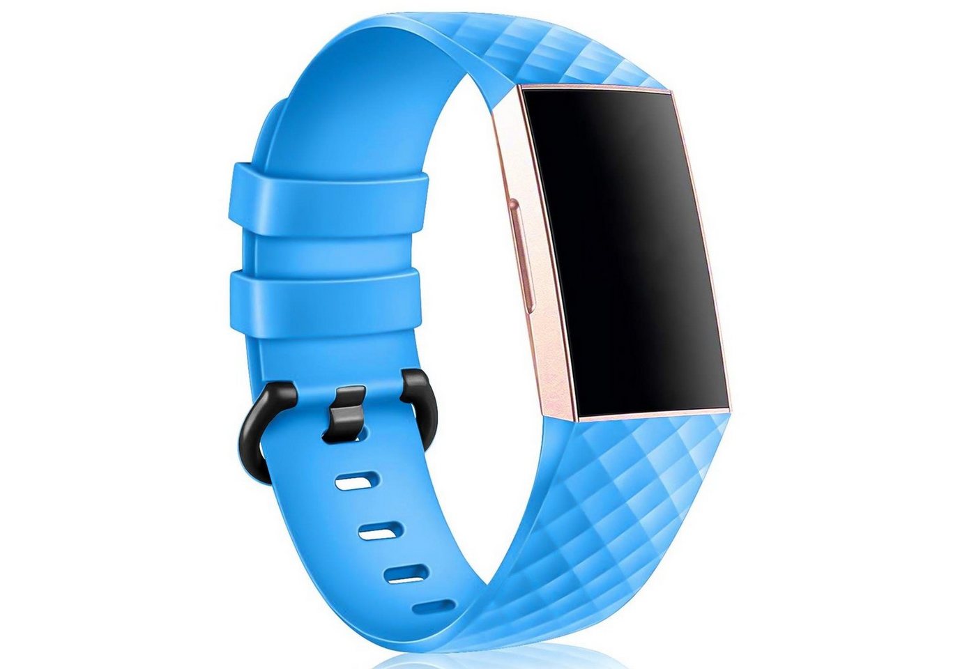 CoolGadget Smartwatch-Armband Fitnessarmband aus TPU / Silikon, für Fitbit Charge 3 / 4 Sport Uhrenarmband Fitness Band Unisex Größe S von CoolGadget