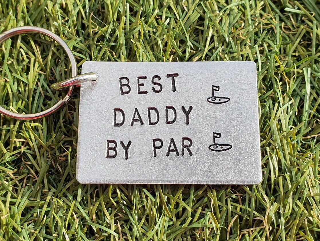 Best Daddy By Par Golf Geschenke Für Ihn Vater Papa Golf Zubehör Geburtstagsgeschenke Männer Lustig Valentine Golfer Valentines 2024 von CoolKeyrings