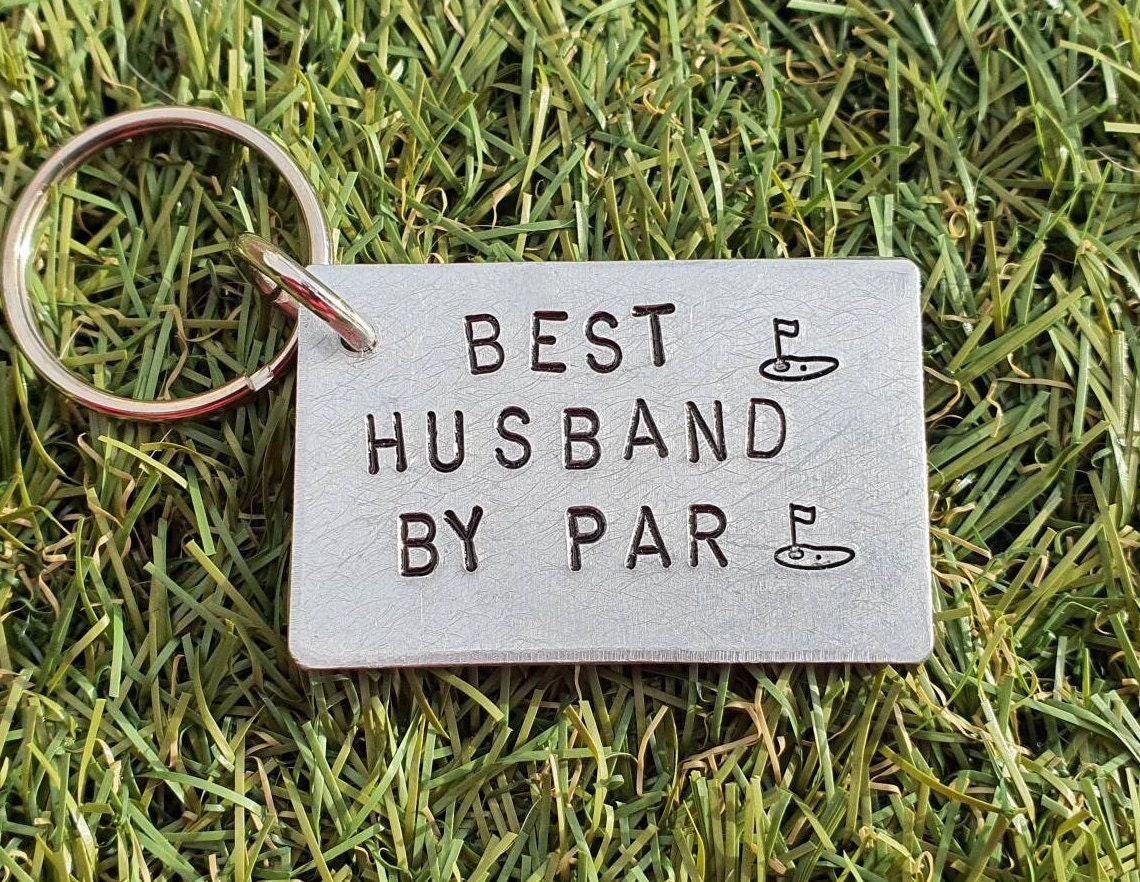 Best Ehemann Von Par Golf Geschenke Für Ihn Geburtstag Hochzeit Jahrestag Geschenk Golf Zubehör Handgemacht Einzigartige Männer Valentines 2024 von CoolKeyrings