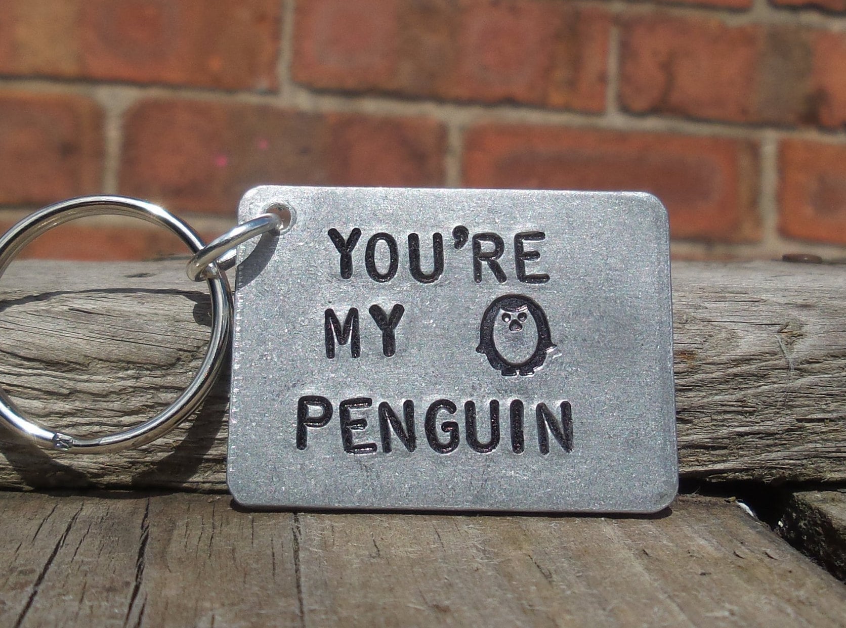 Du Bist Mein Pinguin Schlüsselanhänger Weihnachten Jahrestag Geschenke Netter Freund Ehemann Freundin Frau Ich Liebe Dich Keychain von CoolKeyrings