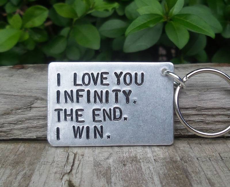 Ich Liebe Dich Infinity Schlüsselanhänger Lustiges Andenken Geschenk Ich Liebe Dich Infinity Schlüsselanhänger Lustiges Andenken Geschenk von CoolKeyrings