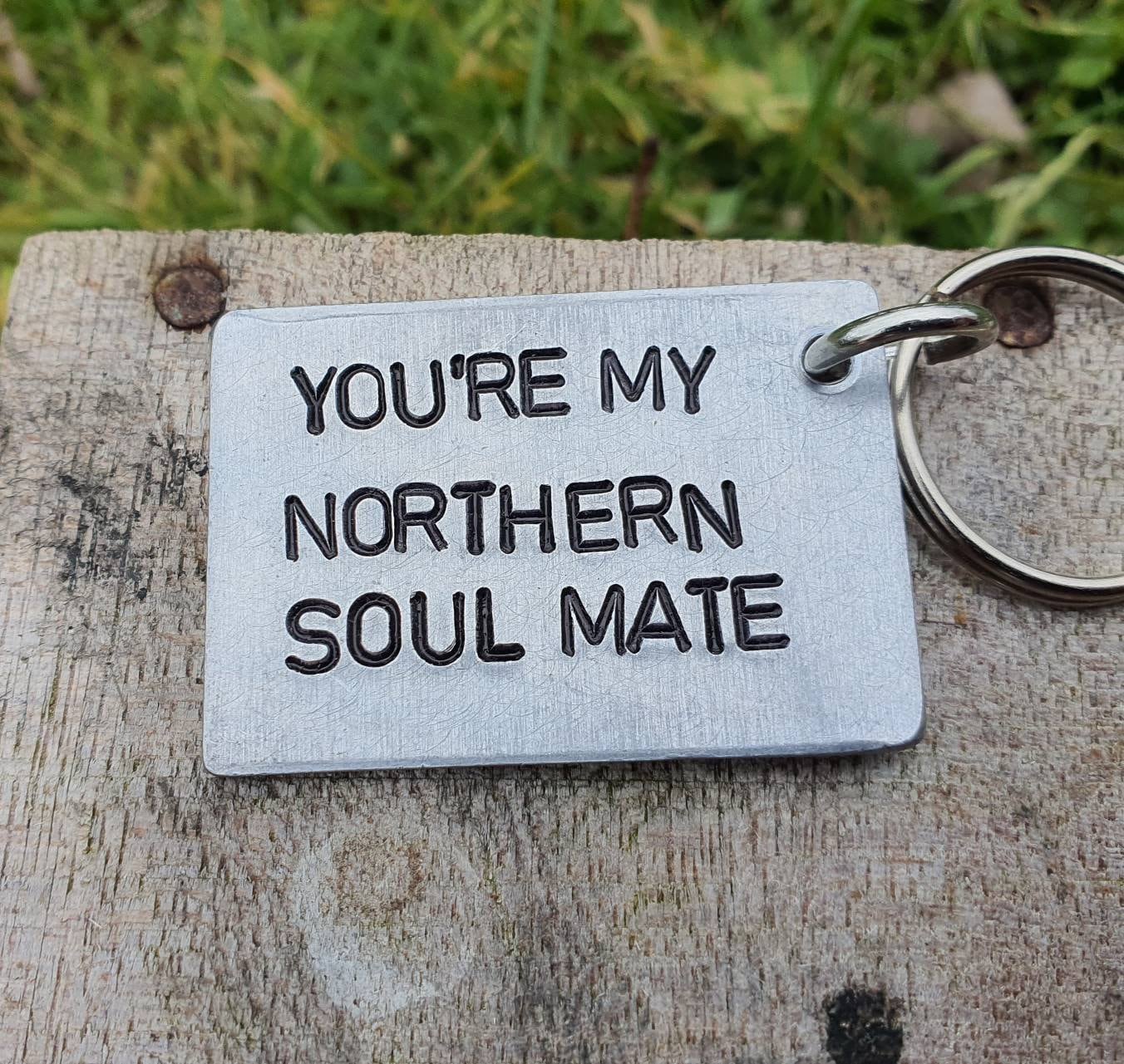 Nord Soul Mate Schlüsselbund Retro Musik Andenken Geschenk Weihnachten Geburtstag Jahrestag Personalisierte Schlüsselring von CoolKeyrings