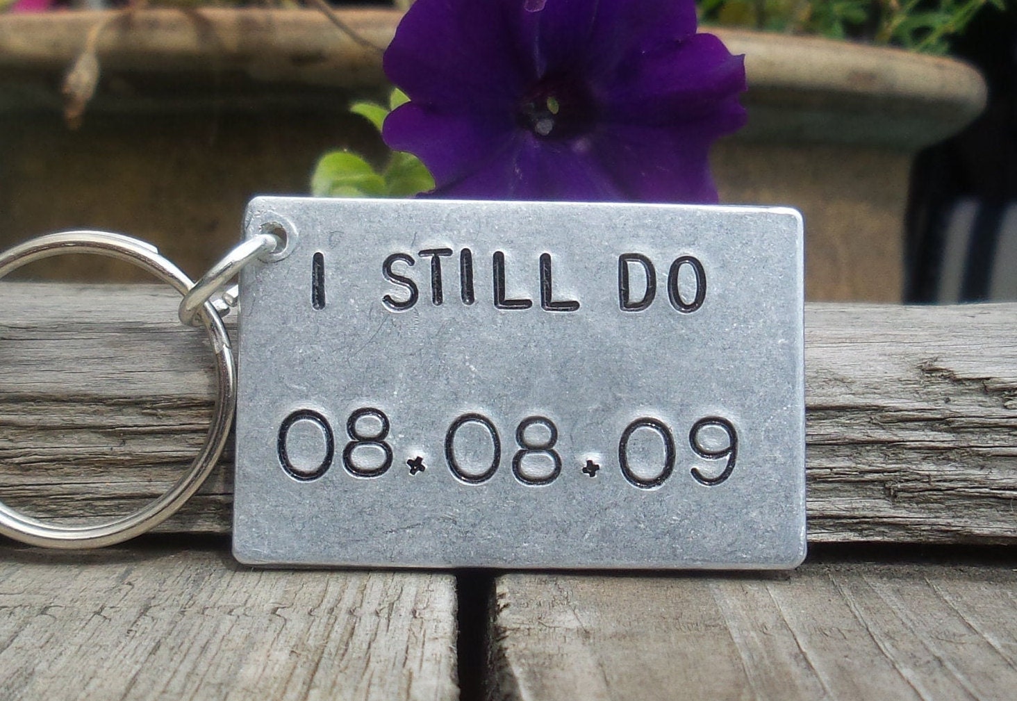 I Still Do Schlüsselanhänger Ehemann Frau Geschenke Für Männer Frauen 10. Hochzeitstag Personalisierte Aluminium 10 Jahre Dose Traditionelle von CoolKeyrings