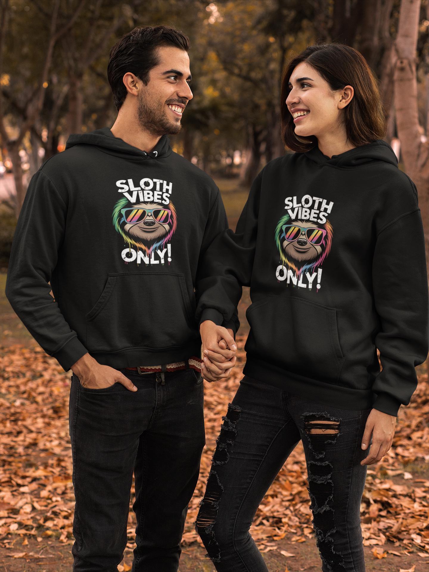 Sloth Vibes Only Cool Face Faultier - Hochwertiger Mittelschwerer Fleece-Hoodie Für Unisex Erwachsene Weltweit Verfügbar Gl Sloth Vibes Only Cool Face Faultier - Hochwertiger Mittelschwerer Fleece-Hoodie Für Unisex Erwachsene Weltweit Verfügbar Gl von CoolKidsBeWild