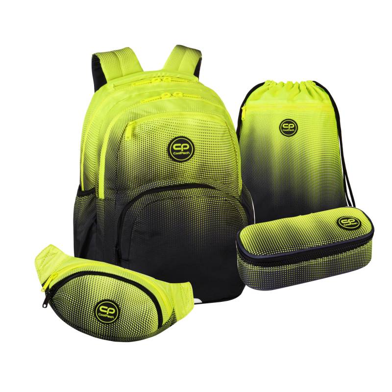 CoolPack - CoolPack CoolPack 4tlg. Rucksack-Set PICK 17 - Gradient Lemon Koffer24 von CoolPack