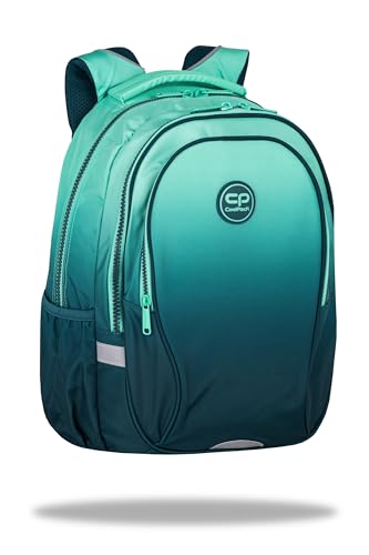 Coolpack Unisex Kids Factor X Gradient Blue Lagoon Schulrucksack, Mehrfarbig von CoolPack