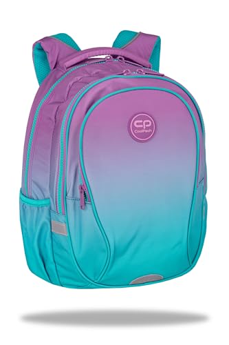 Coolpack Unisex Kids Factor X Gradient Blueberry Schulrucksack, Mehrfarbig von CoolPack