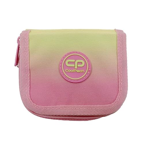 Coolpack Unisex Kids Hazel Gradient Peach Geldbeutel, Mehrfarbig von CoolPack