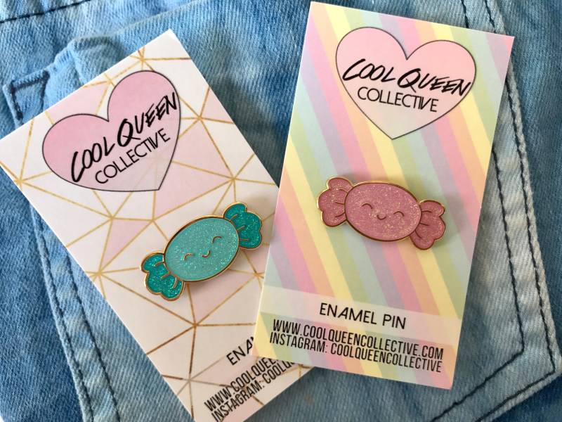Candy Kawaii Emaille Pin Candy Kawaii Emaille Pin von CoolQueenCollective