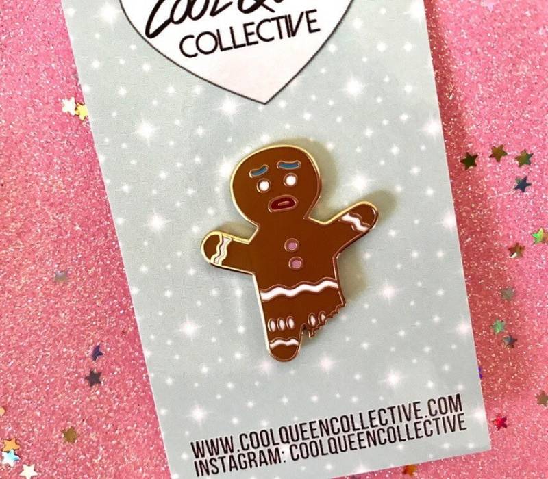 Lebkuchenmann Emaille Pin Lebkuchenmann Emaille Pin von CoolQueenCollective