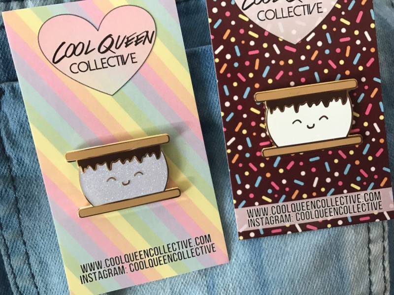 S'more Emaille Pin von CoolQueenCollective