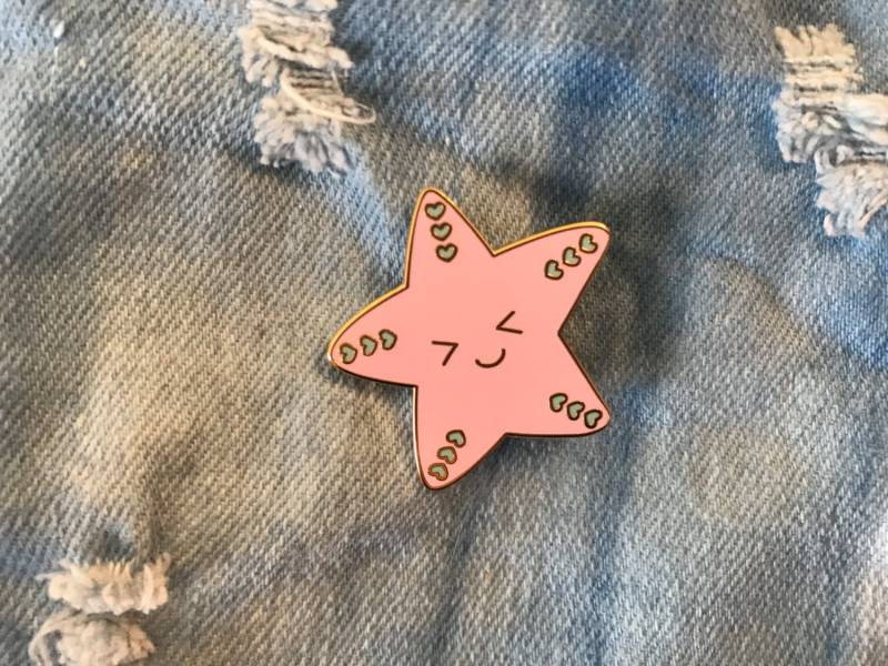 Seestern Emaille Pin Seestern Emaille Pin von CoolQueenCollective