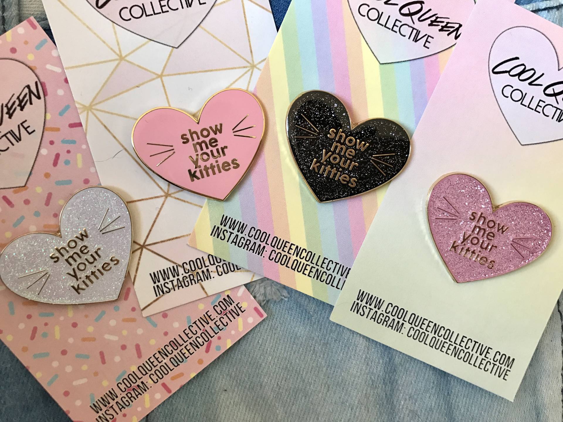 Zeigen Sie Mir Ihre Kitties Emaille Pin Zeigen Sie Mir Ihre Kitties Emaille Pin von CoolQueenCollective