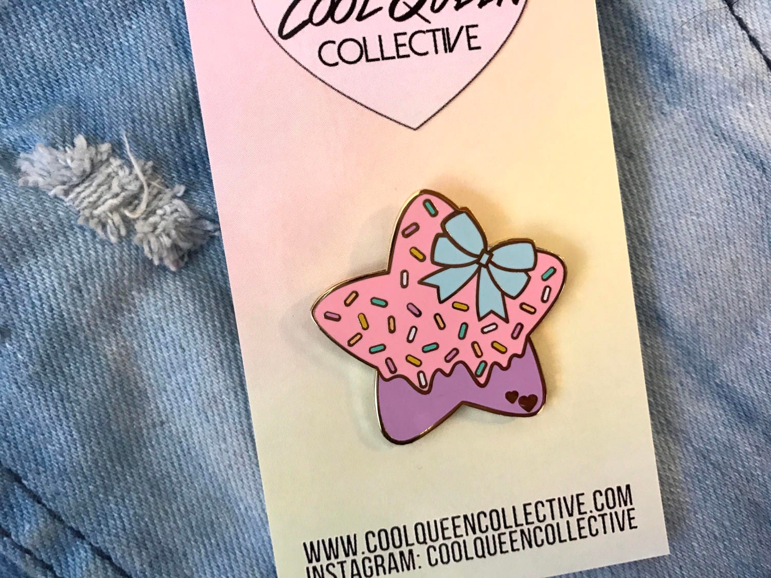 stern Bogen Sprinklet Emaille Pin stern Bogen Sprinklet Emaille Pin von CoolQueenCollective