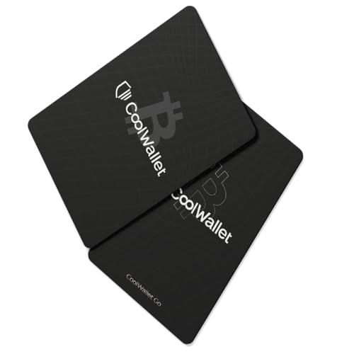 CoolWallet Go-NFC Crypto Wallet Batteriefreier Kühlspeicher für Bitcoin & Ethereum von CoolWallet