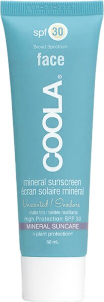 Coola Mineral Face Matte Tinted Moisturizer Spf 30 Unscented 50 ml von Coola