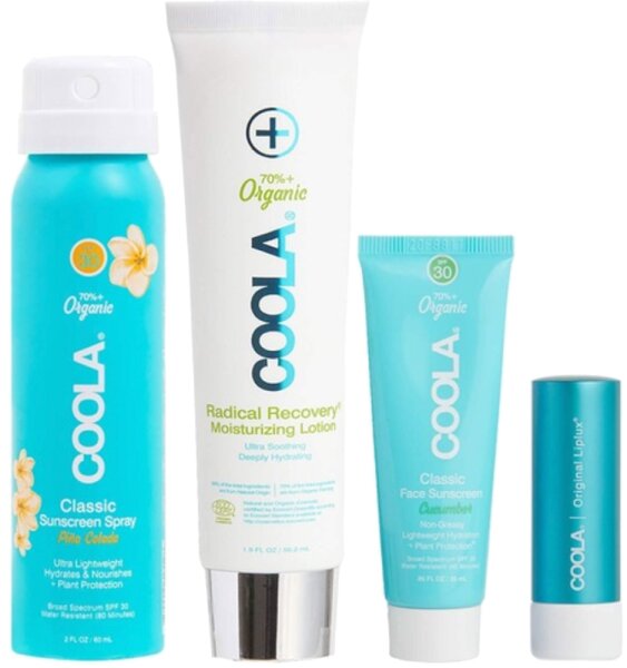 Coola Travel Kit 4-Piece 1 Stk. von Coola