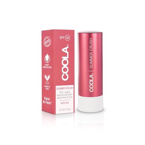 COOLA Mineral Liplux® Organic Tinted Lip Balm Sunscreen SPF 30 Summer Crush, 4.2g von COOLA