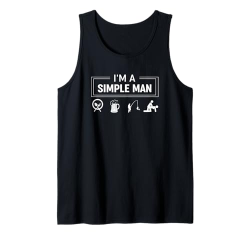 Lustiges Männer Angler Angeln Essen Bier Fischen Geschenk Tank Top Lustiges Männer Angler Angeln Essen Bier Fischen Geschenk Tank Top von Coole Angeln Angel Fischen Bier Essen Kleider