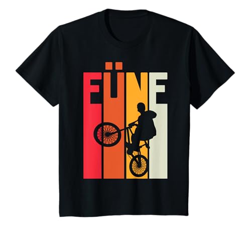 Kinder 5. Geburtstag Geschenk Jungs Kinder Vintage BMX Fahrer Fan T-Shirt von Coole BMX Geburtstags Geschenke für Jungen Kinder