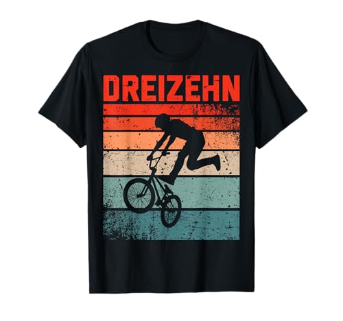 13. Geburtstag Geschenk Jungs Teenager Vintage BMX Fahrer T-Shirt 13. Geburtstag Geschenk Jungs Teenager Vintage BMX Fahrer T-Shirt von Coole BMX Geburtstagsgeschenke für Jungen Kinder