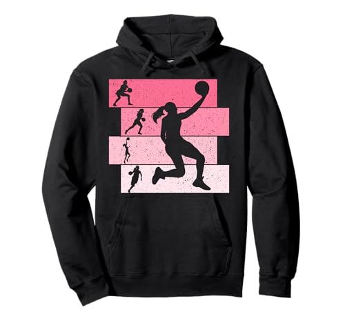 Basketball Mädchen Basketballerin Damen Kinder Pullover Hoodie von Coole Basketball Geschenke