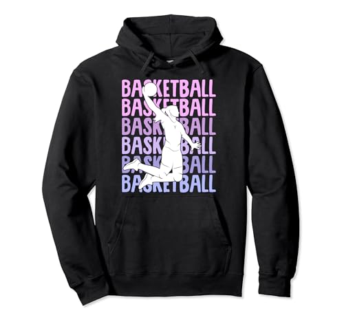 Basketball Mädchen Basketballerin Kinder Damen Pullover Hoodie von Coole Basketball Geschenke