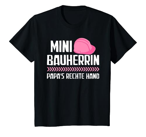 Kinder Mini Bauherrin Richtfest Mädchen Bauleiterin T-Shirt Kinder Mini Bauherrin Richtfest Mädchen Bauleiterin T-Shirt von Coole Bauherr Outfits & Bauherrin Sprüche