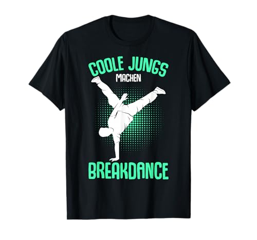 Coole Jungs machen Breakdance Breakdancing Kinder T-Shirt von Coole Breakdancer Geschenkideen