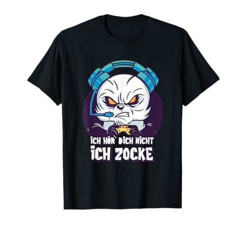 Ich Hör' Dich Nicht Ich Zocke - Teenager Jungs Panda Gamer T-Shirt Ich Hör' Dich Nicht Ich Zocke - Teenager Jungs Panda Gamer T-Shirt von Coole Gaming Geschenkideen & Zocker Geschenke