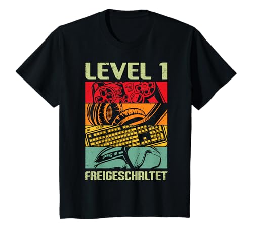 1 Geburtstag Junge Deko Gamer Zocker für 1 jährige Jungen T-Shirt von Coole Geschenkideen Geburtstag Gamer Junge