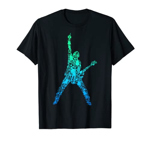 Gitarre Gitarrist E-Gitarre Kind Jungen Herren T-Shirt von Coole Gitarrenspieler Geschenke
