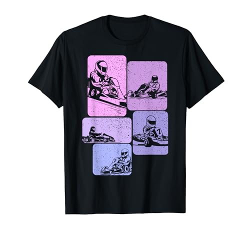 Go Kart Rennkart Gokart Mädchen Kinder Damen T-Shirt von Coole Go Kart & Kartsport Geschenke